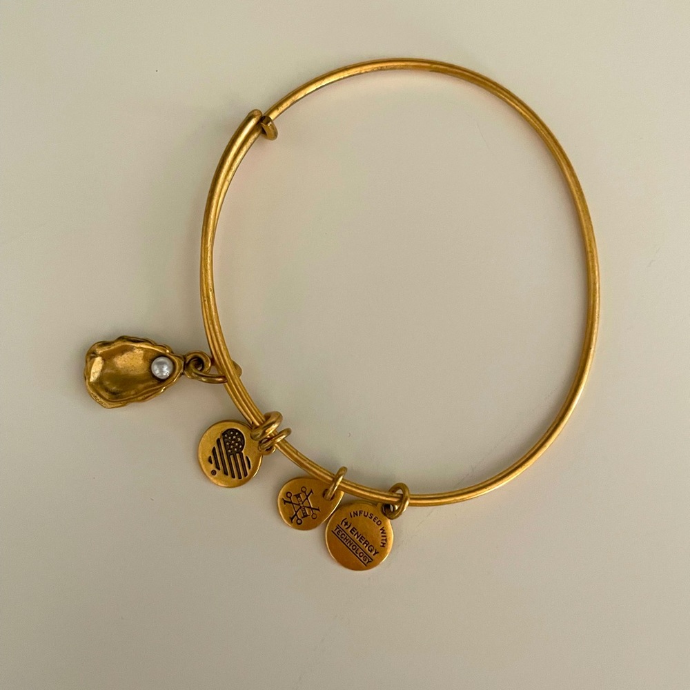 Alex and Ani Oyster Bangle Bracelet